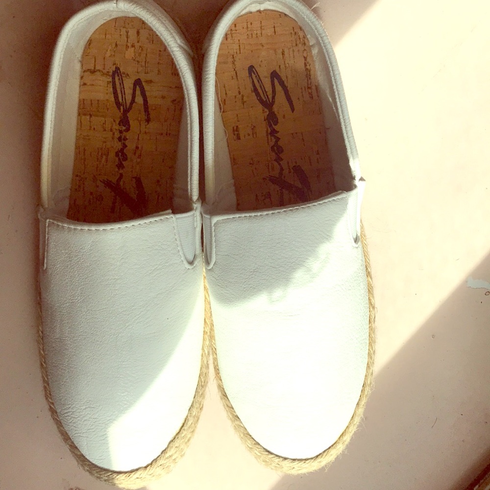 White Seven 7 shoes